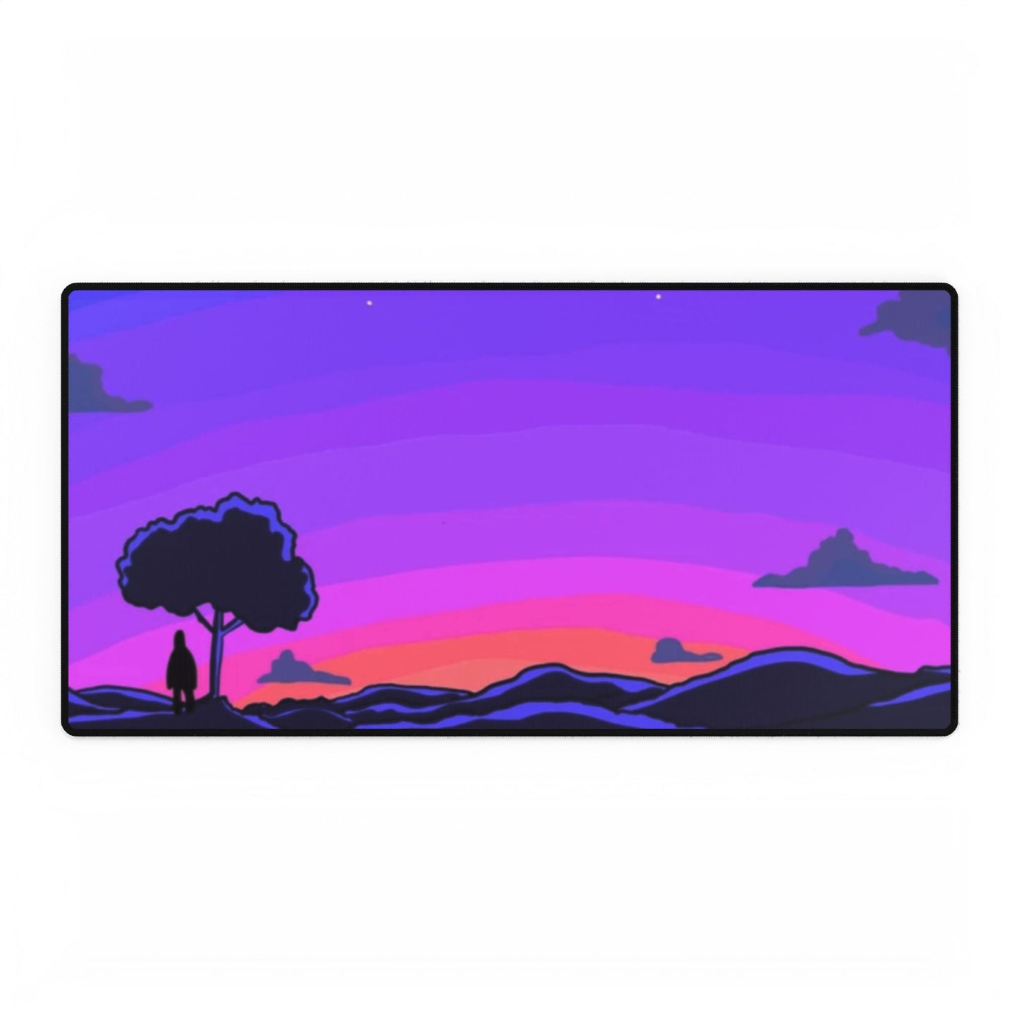 Sassy the Sasquatch & The Sunset DESKPAD/MOUSEPAD