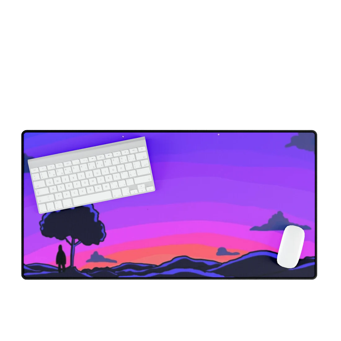 Sassy the Sasquatch & The Sunset DESKPAD/MOUSEPAD